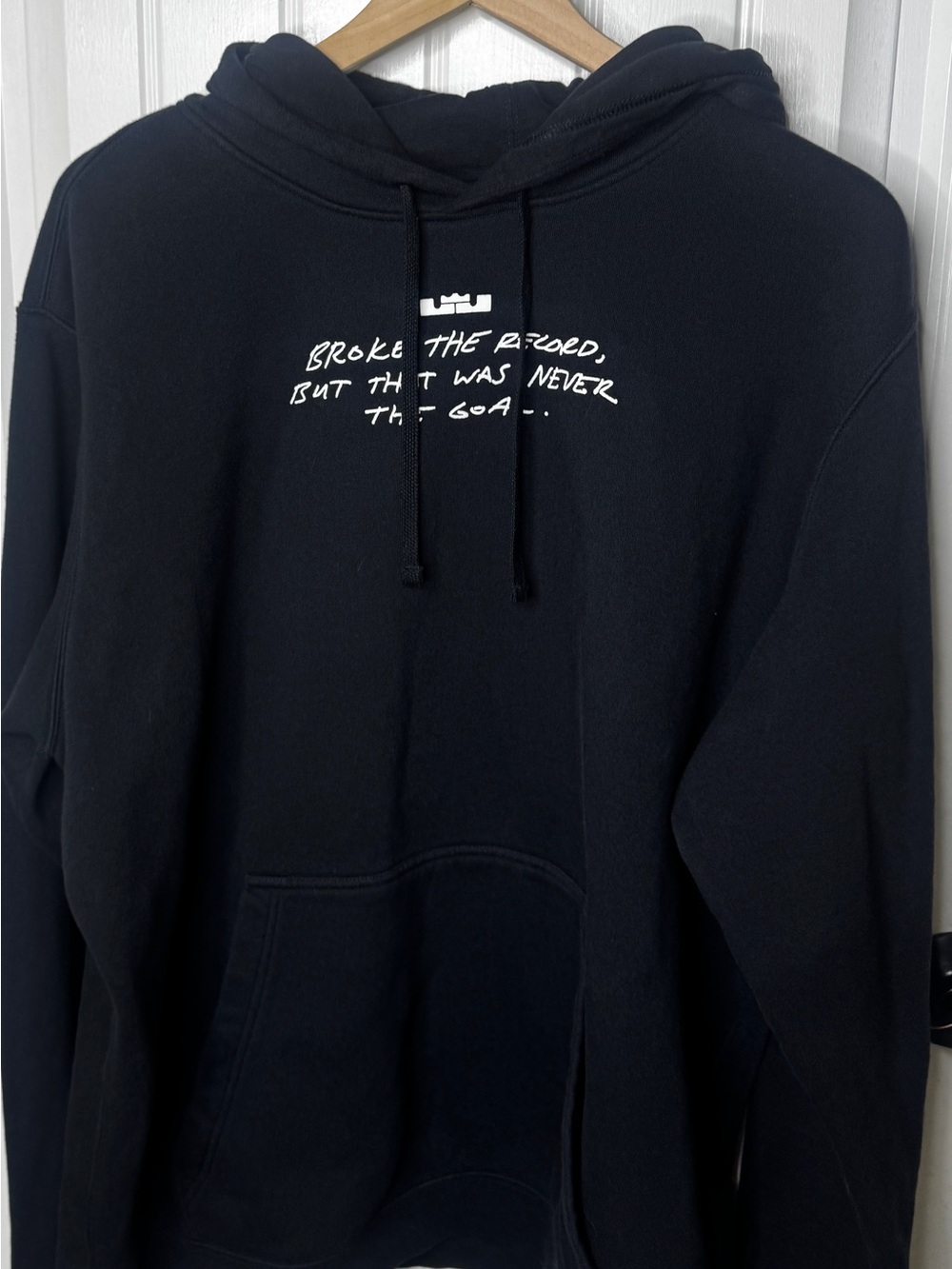Nike x LeBron James NBA “Broke the Record” All-Time Scoring Record Hoodie XXL